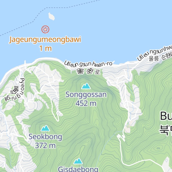Map of Songgossan