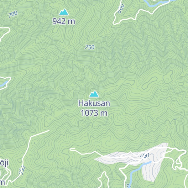 Map of Hakusan