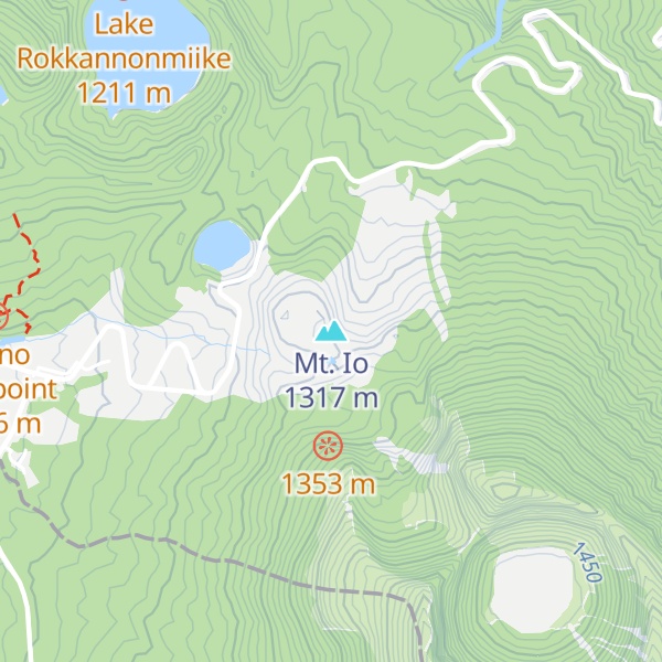 Map of Mt. Io