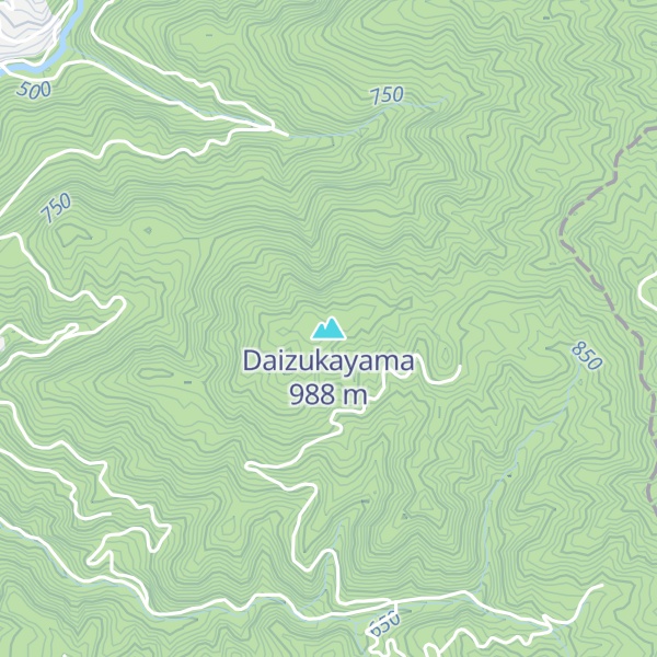 Map of Daizukayama