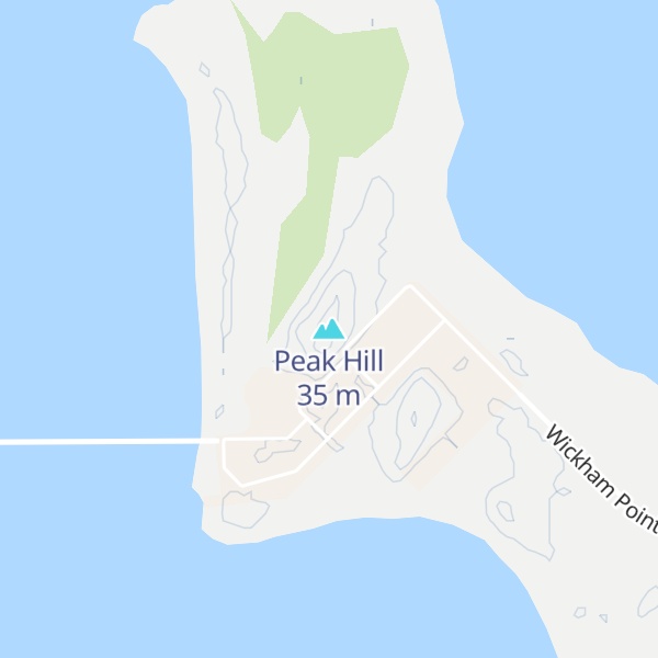 Map of Peak Hill