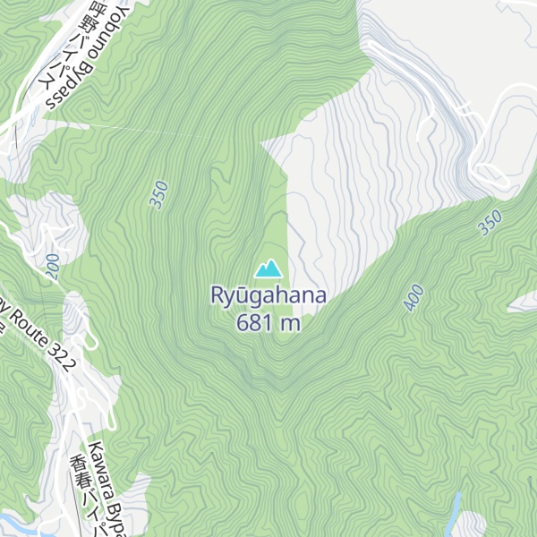 Map of Ryūgahana