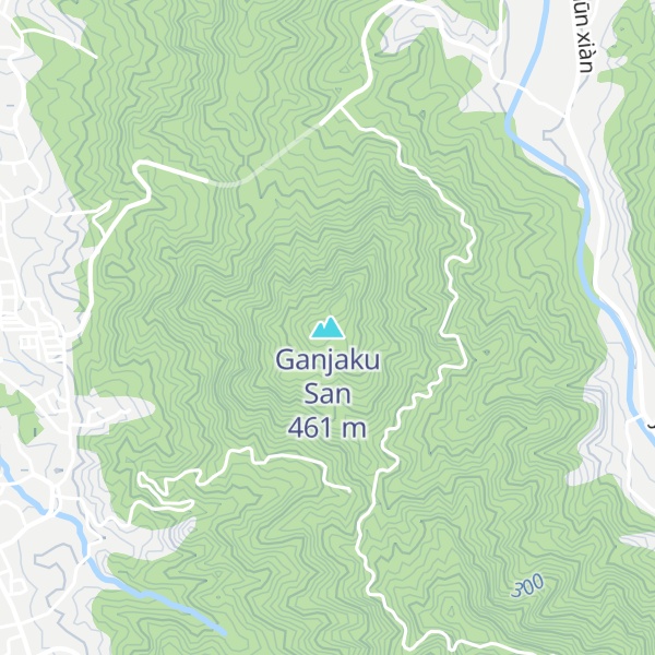 Map of Ganjaku San