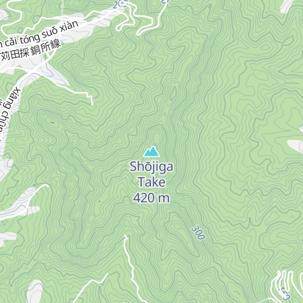 Map of Shōjiga Take