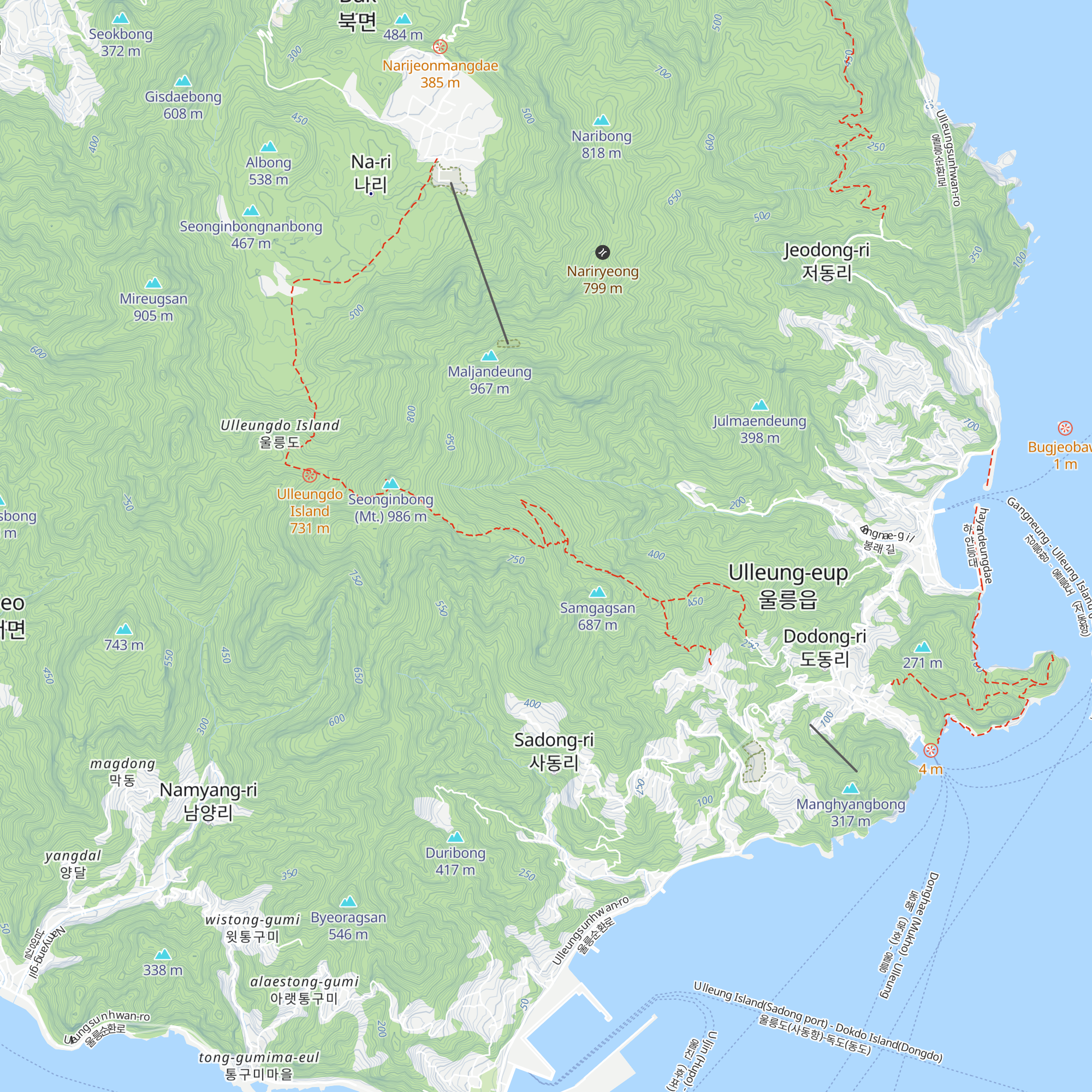 Palgakjeong map