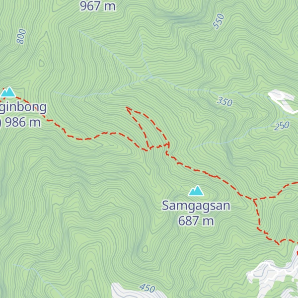 Map of Palgakjeong