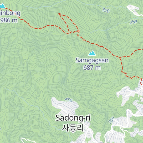 Map of Gwancangbong