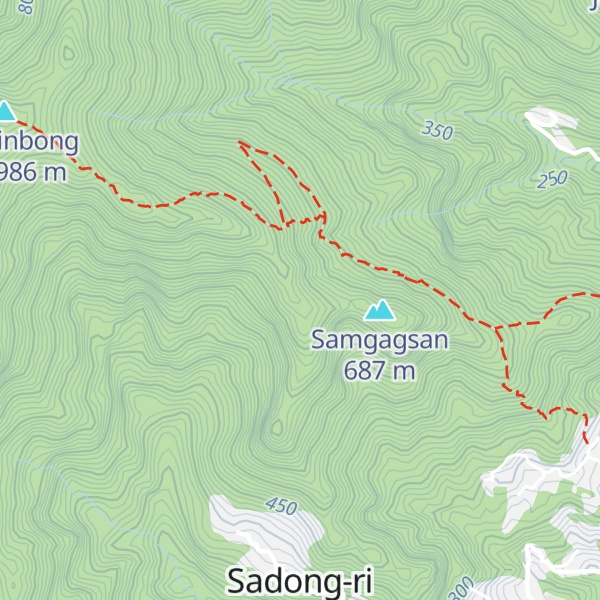 Map of Gwanmobong