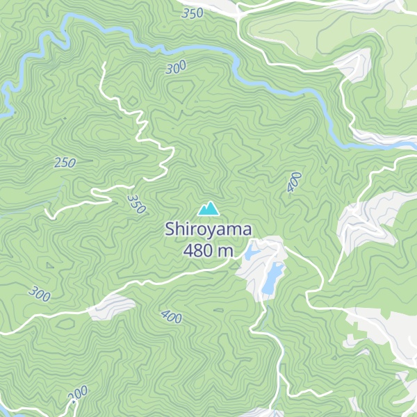 Map of Shiroyama