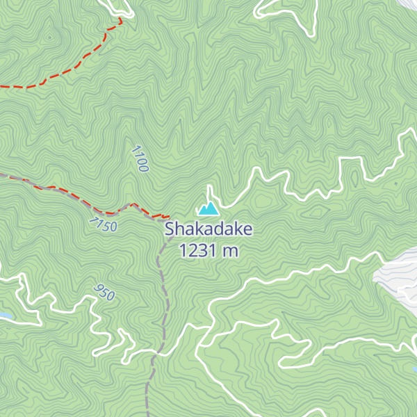 Map of Shakadake