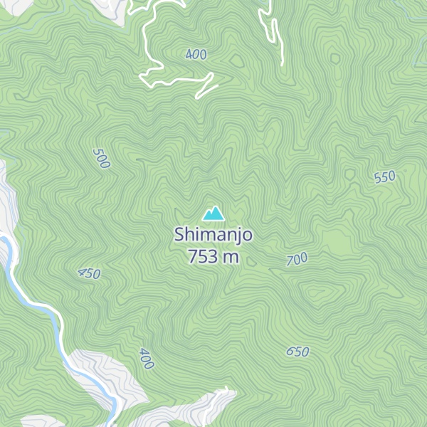 Map of Shimanjo