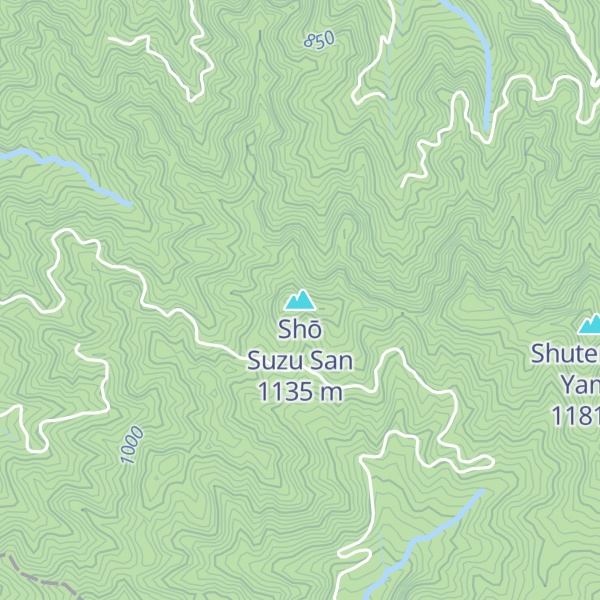 Map of Shō Suzu San