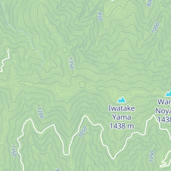 Map of Kozumiiwayama
