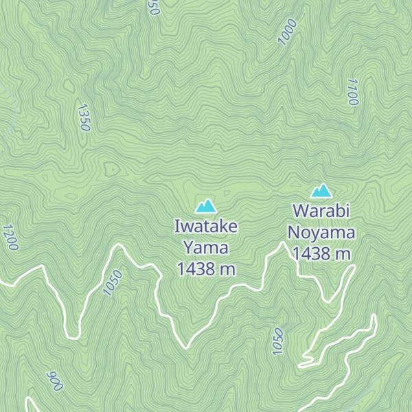 Map of Iwatake Yama
