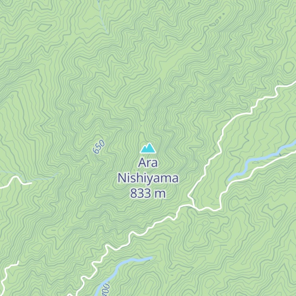 Map of Ara Nishiyama