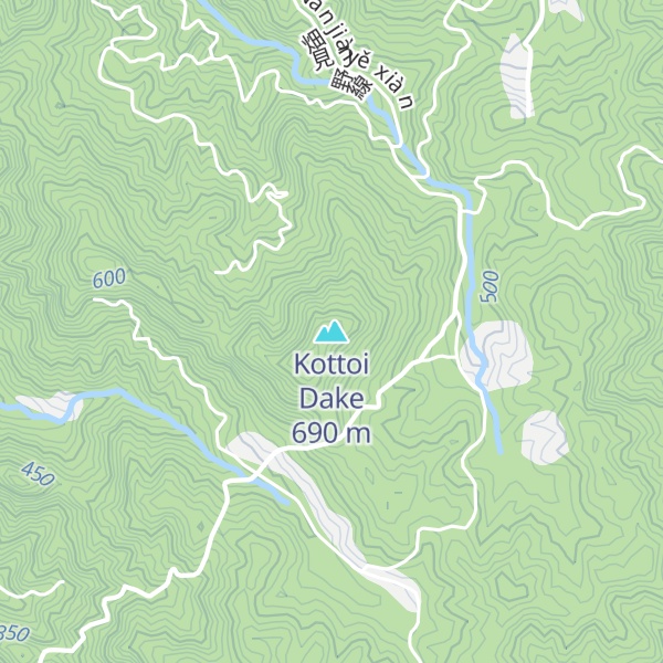 Map of Kottoi Dake