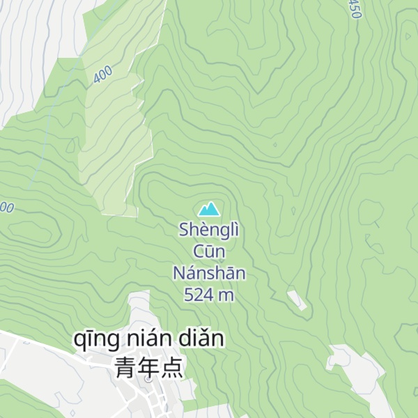 Map of Shènglì Cūn Nánshān