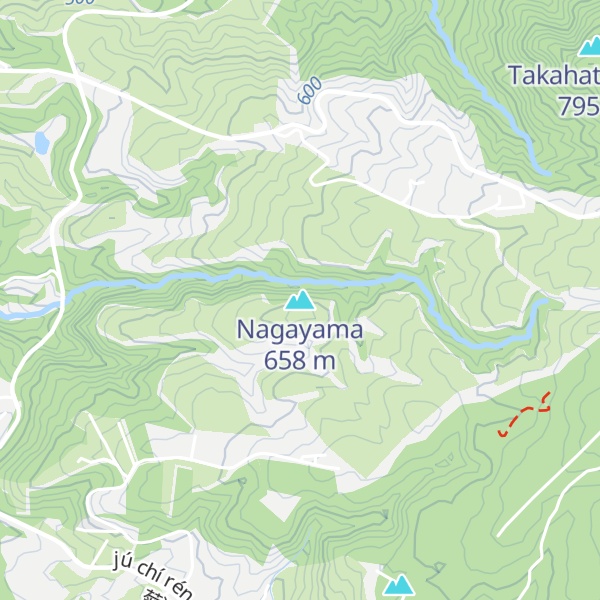 Map of Nagayama