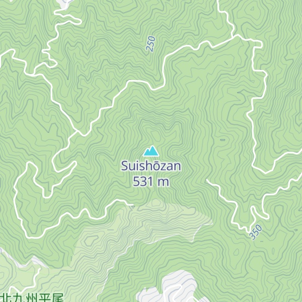 Map of Suishōzan