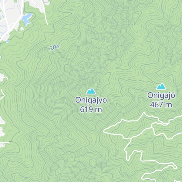 Map of Onigajyo