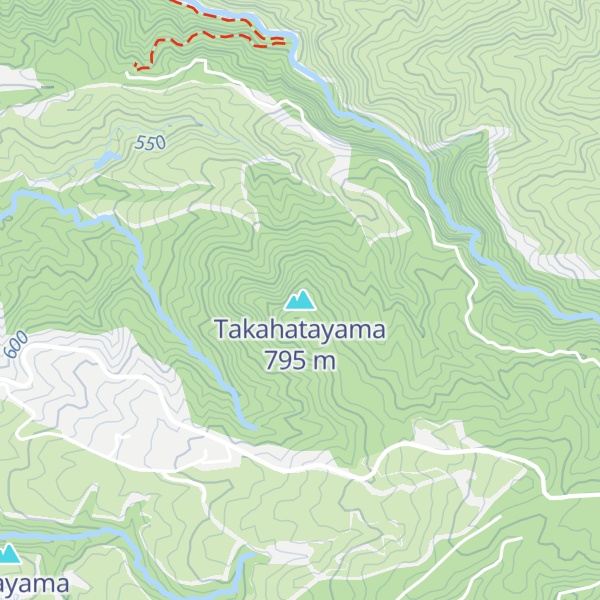 Map of Takahatayama