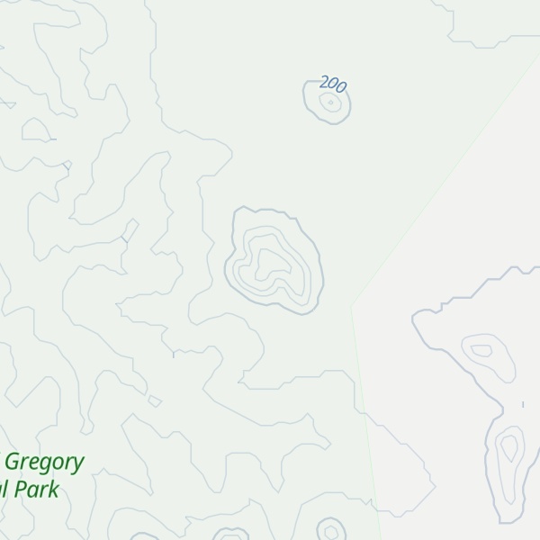 Map of Bilyanarri Hill