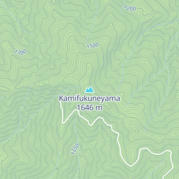 Map of Kamifukuneyama