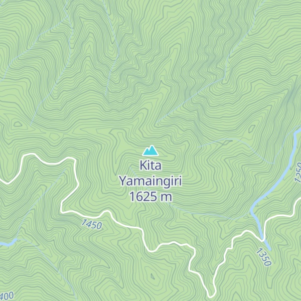 Map of Kita Yamaingiri