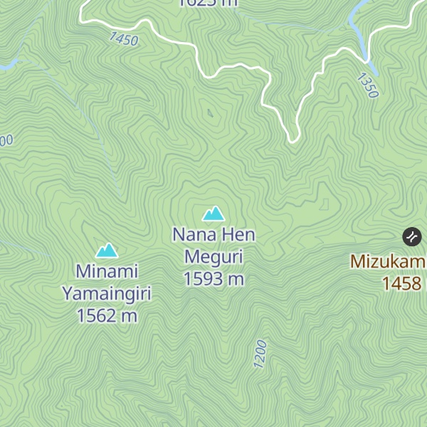 Map of Nana Hen Meguri