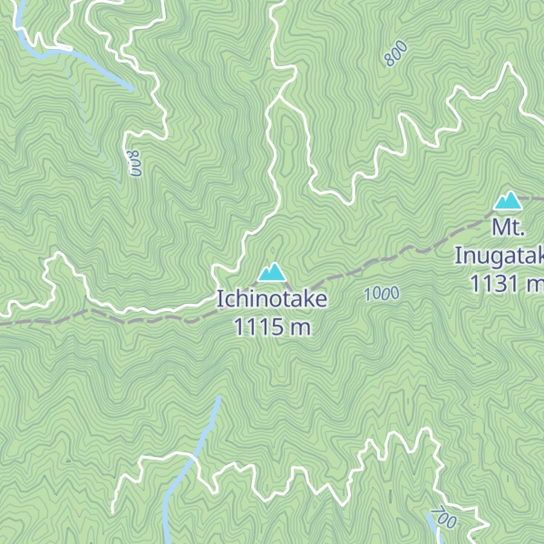 Map of Ichinotake