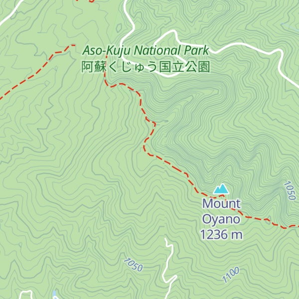 Map of Mount Oya