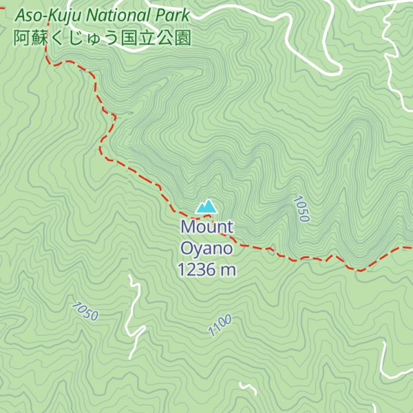 Map of Mount Oyano