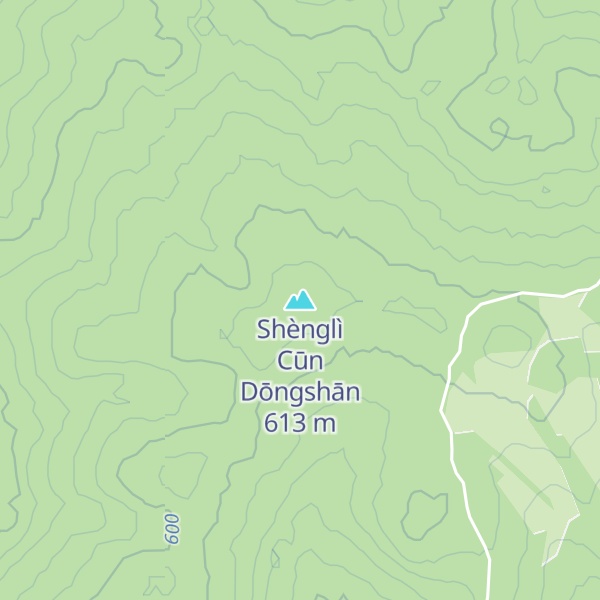 Map of Shènglì Cūn Dōngshān