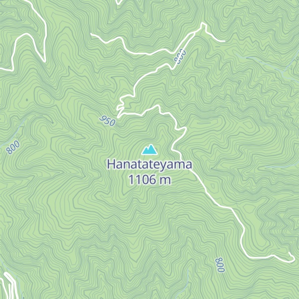 Map of Hanatateyama