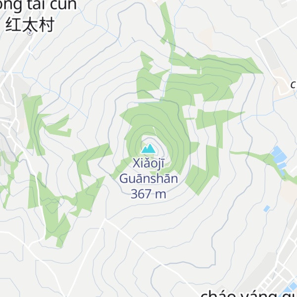 Map of Xiǎojī Guānshān
