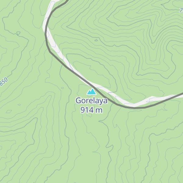 Map of Gorelaya