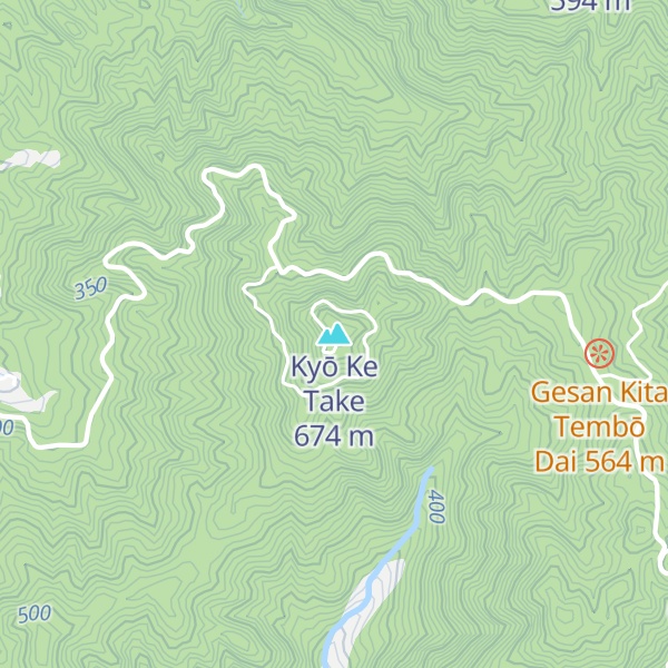 Map of Kyō Ke Take