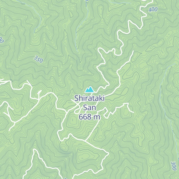 Map of Shirataki San