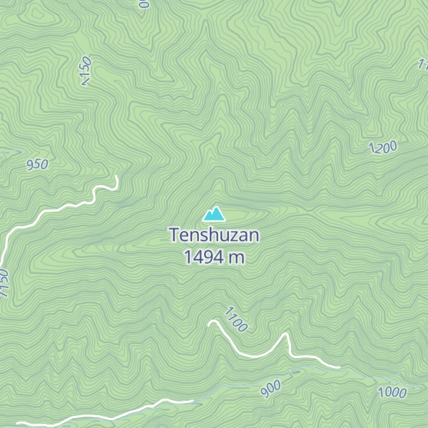 Map of Tenshuzan
