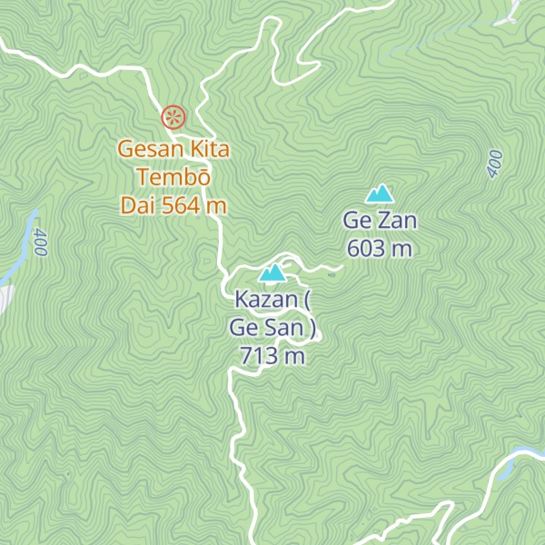 Map of Kazan ( Ge San )