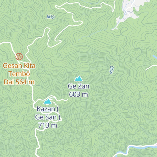Map of Ge Zan