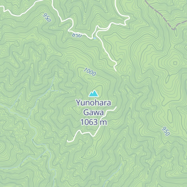 Map of Yunohara Gawa
