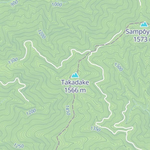 Map of Takadake