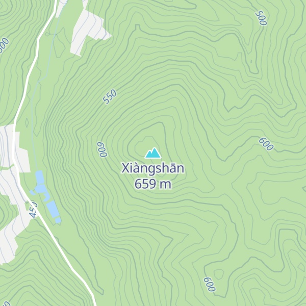 Map of Xiàngshān