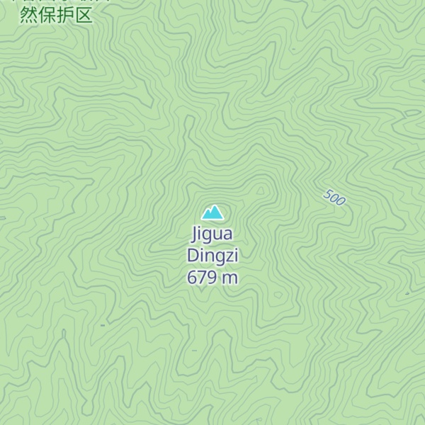 Map of Jigua Dingzi