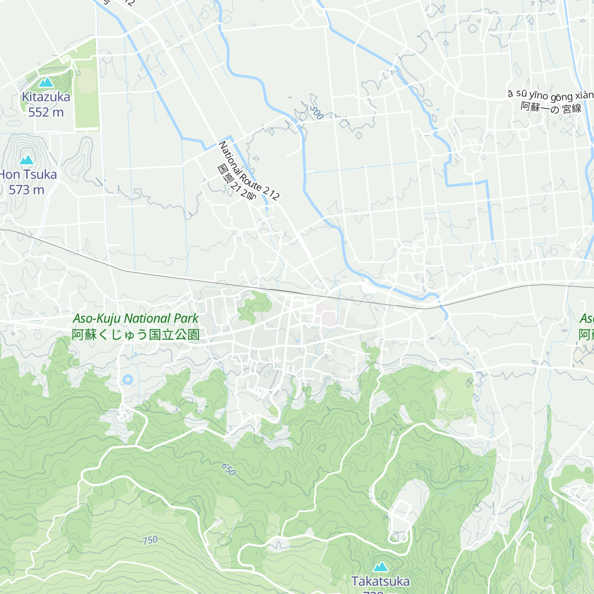 Michi No Eki Aso map