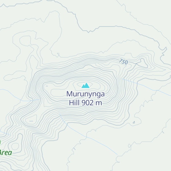 Map of Murunynga Hill