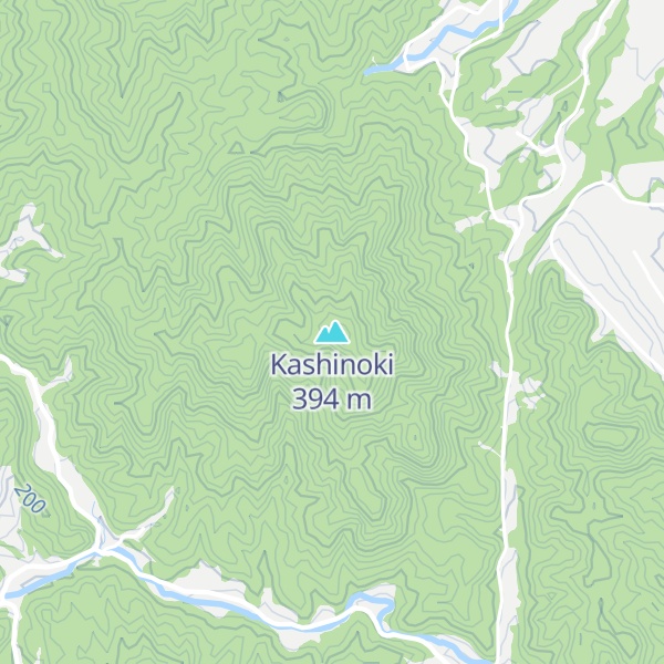 Map of Kashinoki