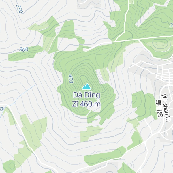 Map of Dà Dǐng Zǐ