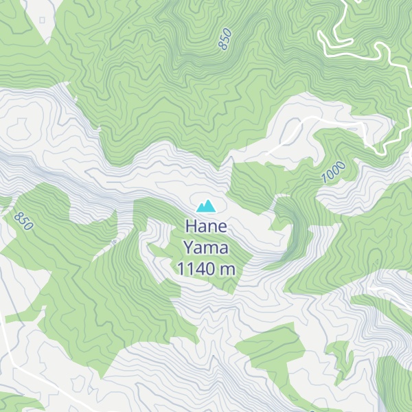 Map of Hane Yama